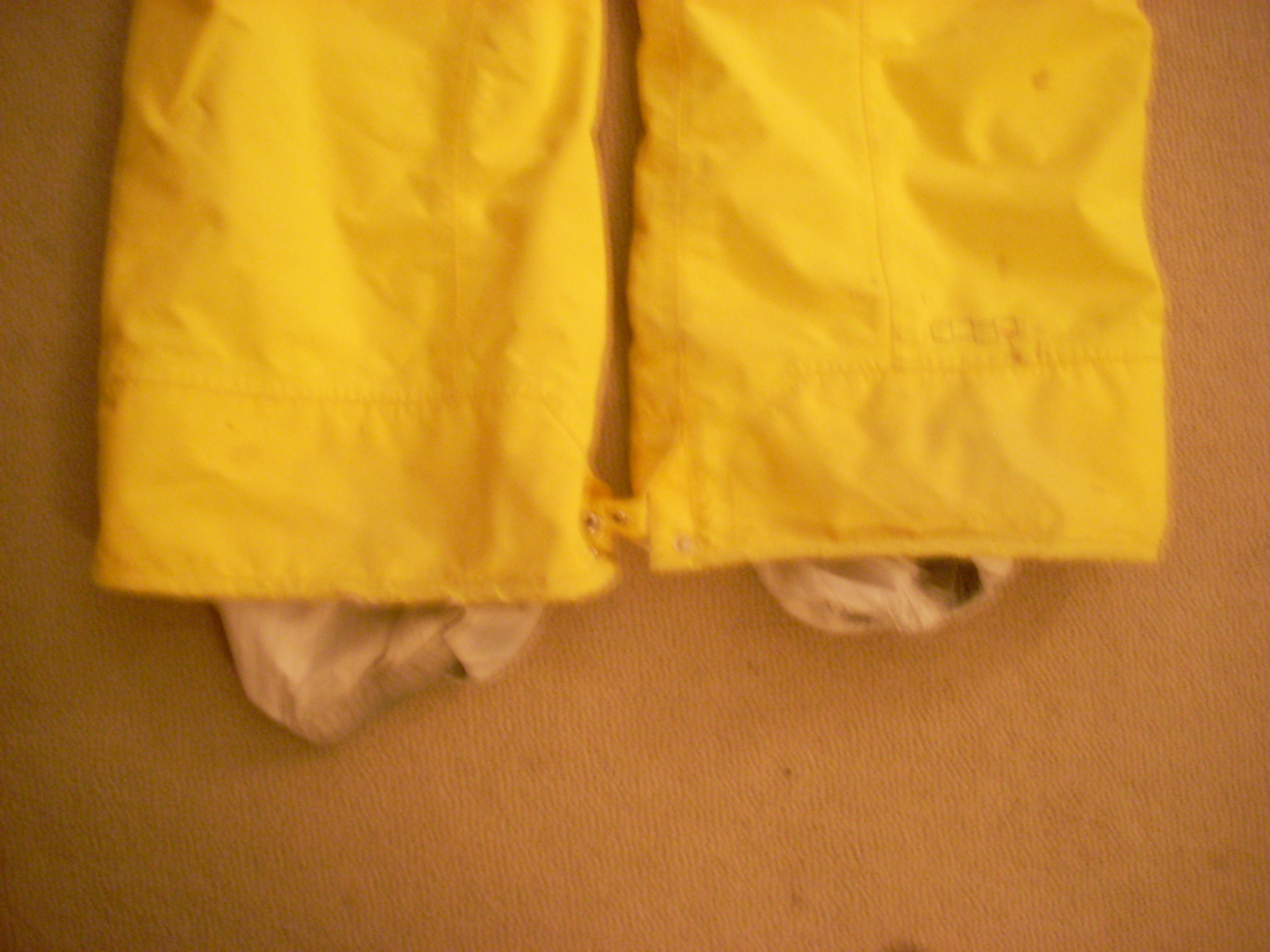 Yellow XL Four Square pants