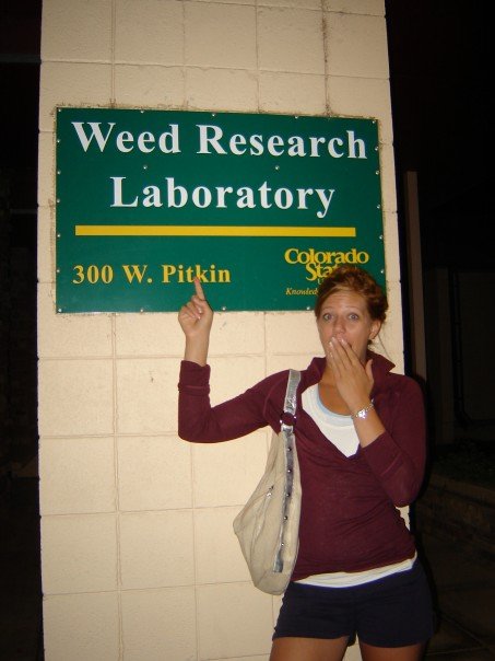Yes, csu has a weed research center