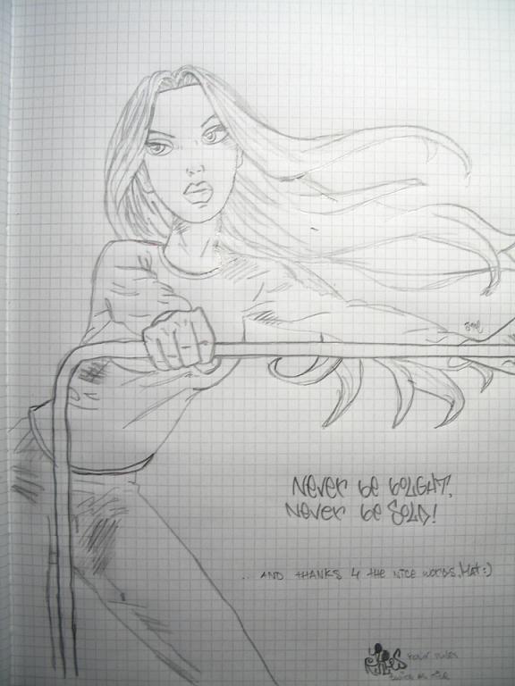 yet another chick i drew...