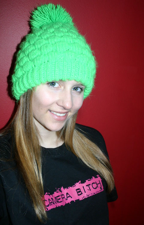 You want to put your sungalsses on...........................................the hat is rather brigh