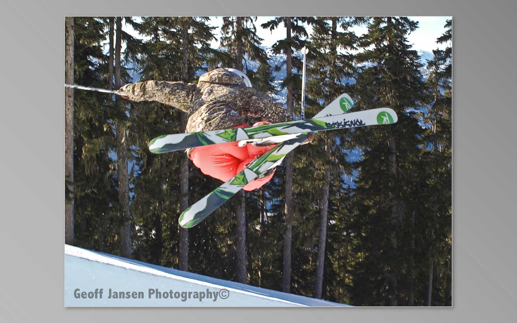 Yuki Boosting Out Of The Pipe!
