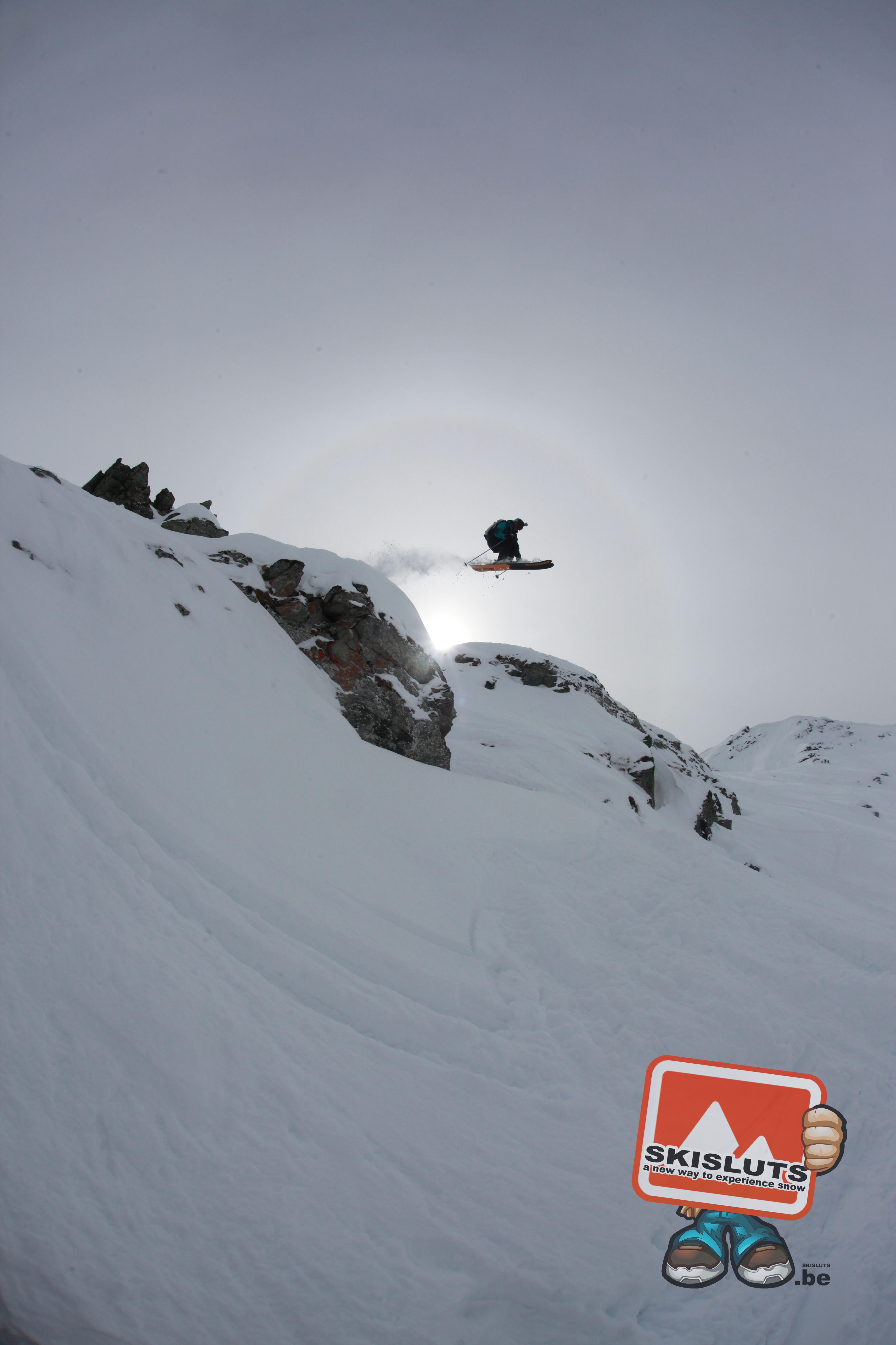 Zinal Freeride 2013 Cliffdrop